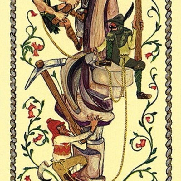 The Medieval Scapini Tarot, sat under the 100% Texas total solar eclipse 4.8.24 - Picture 5 of 8